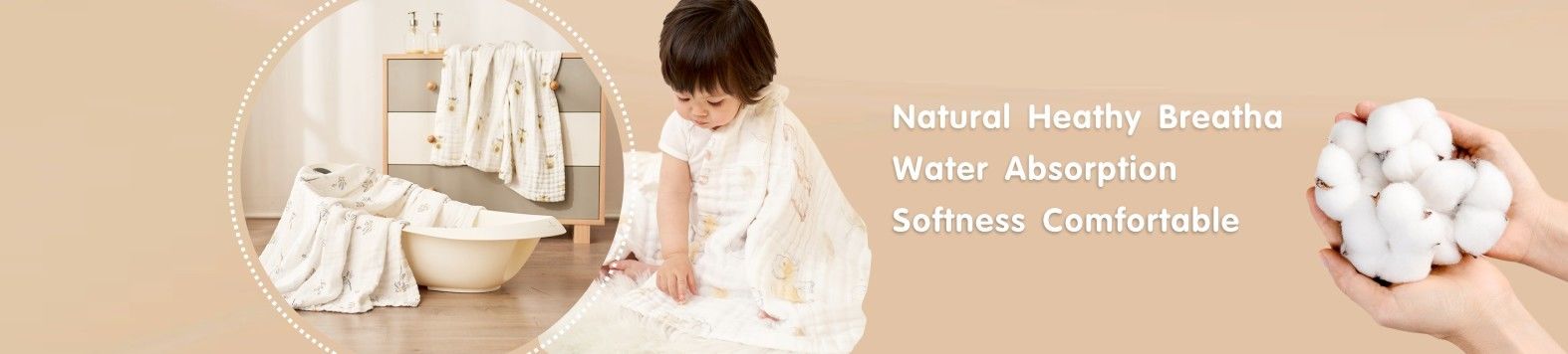 Bebek Gazlı Bez Kumaş