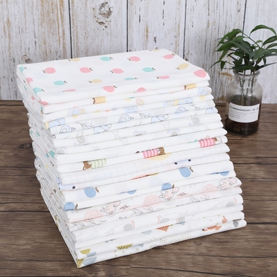 57 İnç Geniş Baskılı Gazlı Bez Kumaş 150gsm İyi Su Emme