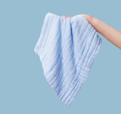 Doğal Sağlıklı Yumuşak Pamuklu Gazlı Bez Kumaş 150gsm Bebekler Banyo Havluları