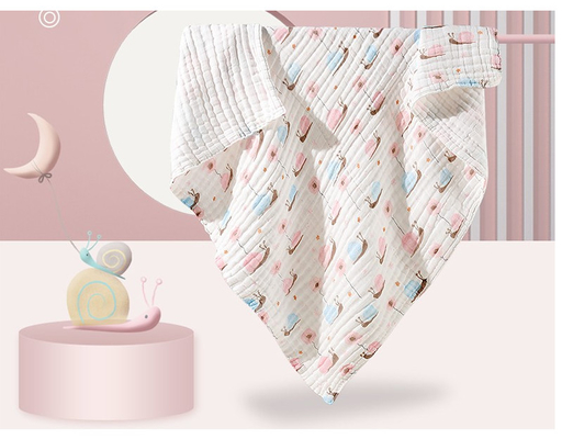 %100 Bambu Baskılı Tül Kumaş