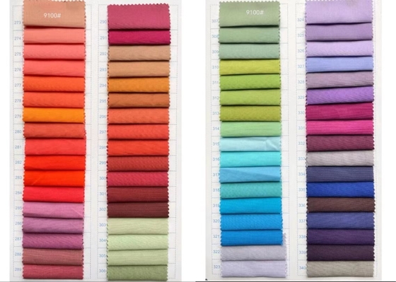 Dokuma Gömlek Ceket İçin Yüzde 100 Pamuklu Kumaş 40S İplik 130GSM A Sınıfı