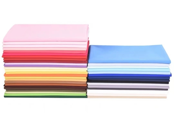 133X100 Pamuk üniforma Kumaşlar 50SX50S İmitasyon Tencel 110GSM Dokuma Çocuk Erkek Gömlek Uzun Elyaf
