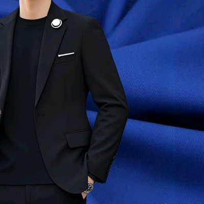 48% Polyester 29% Rayon 19% Yün 220gm İş malzemesi kumaş