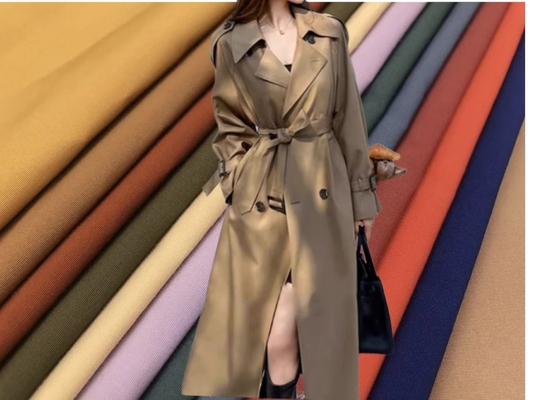 CVC %55 Pamuk %45 Polyester 180gsm Ofis Üniforma Kumaşı Kurumsal Giyim Malzemesi