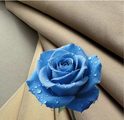 TC % 65 Pamuk % 35 Poliester Twill Kumaş 210gm Ceketler ve Üst Giysiler Pantolonlar ve Pantolonlar Kumaş