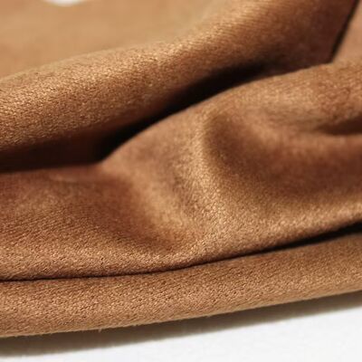 Suede Fiber Imitasyon Deri 90%Polyester 10%Spandex350gm Palton Kumaş