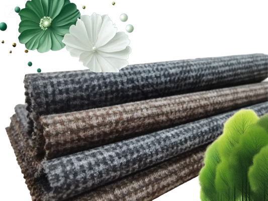 400GSM İpliği Boyalı Ekose Takım Elbise Kumaşı | %39 Rayon, %56 Polyester, %5 Spandex İş Elbisesi Kumaşı, Kışlık Takım Elbise Kumaşı,