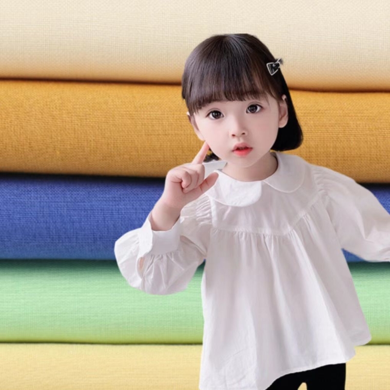 TC6535 Elbiselik Kumaş 96X 72 108GSM 45SX45S TC Pamuk Ve Polyester Dokuma Etek Gömlek Kumaşı