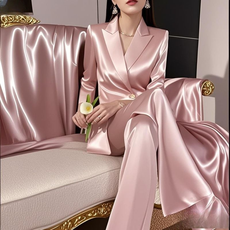 94% Polyester Stretch Kumaş 6% Spandex Bluz Üstleri Elegant Bluzlar, Camisoles, İç çamaşırı ilhamlı Üstler Tunikalar Stretch Aids