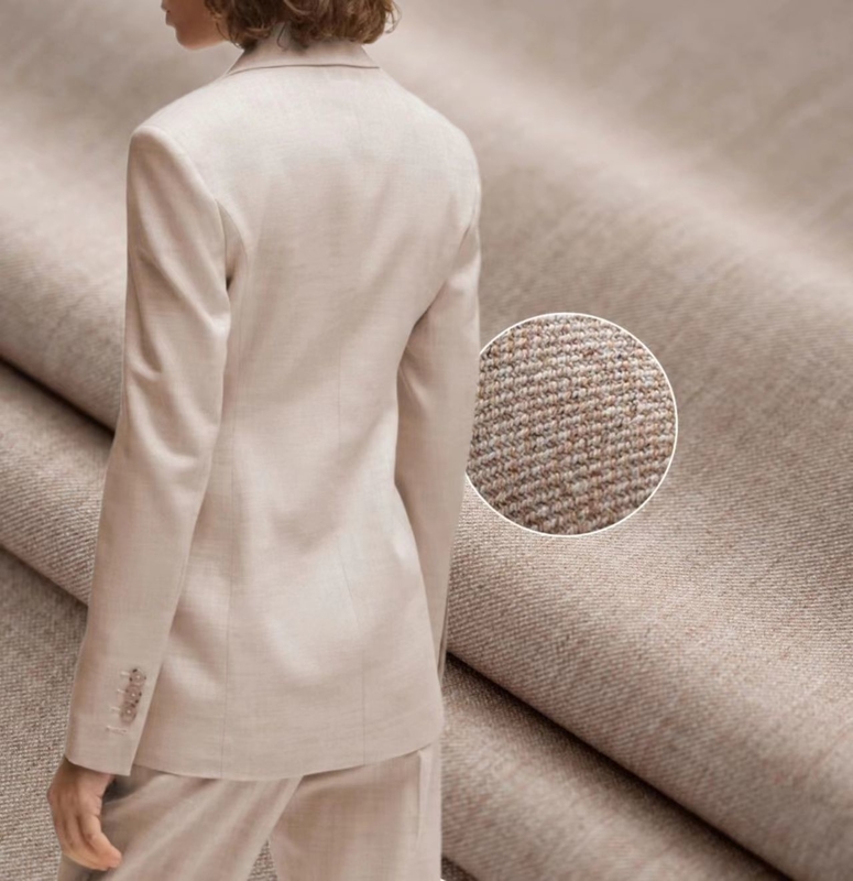 66% Polyester 30% Rayon 4% Spandex İş Malzemesi Üniforma Elbise Pantolon ve Eteği Seyahat Takımı Kumaş
