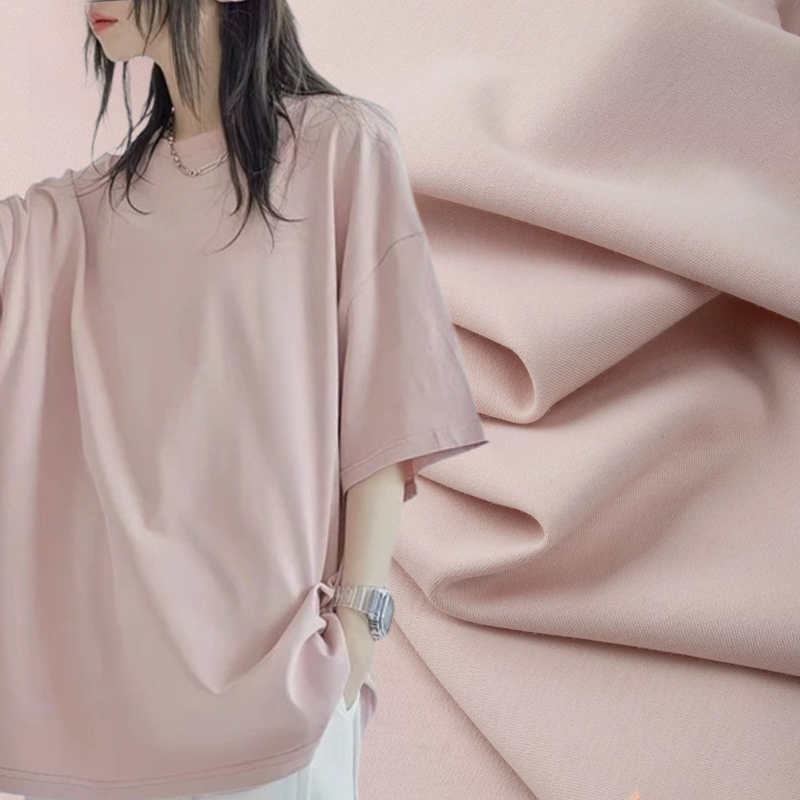 Premium 290 GSM Tencel TM örgü kumaşı, kırışıklığa dayanıklı ve spor kıyafetleri için mükemmel elastik geri kazanım